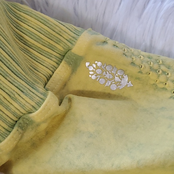 Free People Good Karma Onesie Pineapple Punch Yellow - Picture 3 of 11